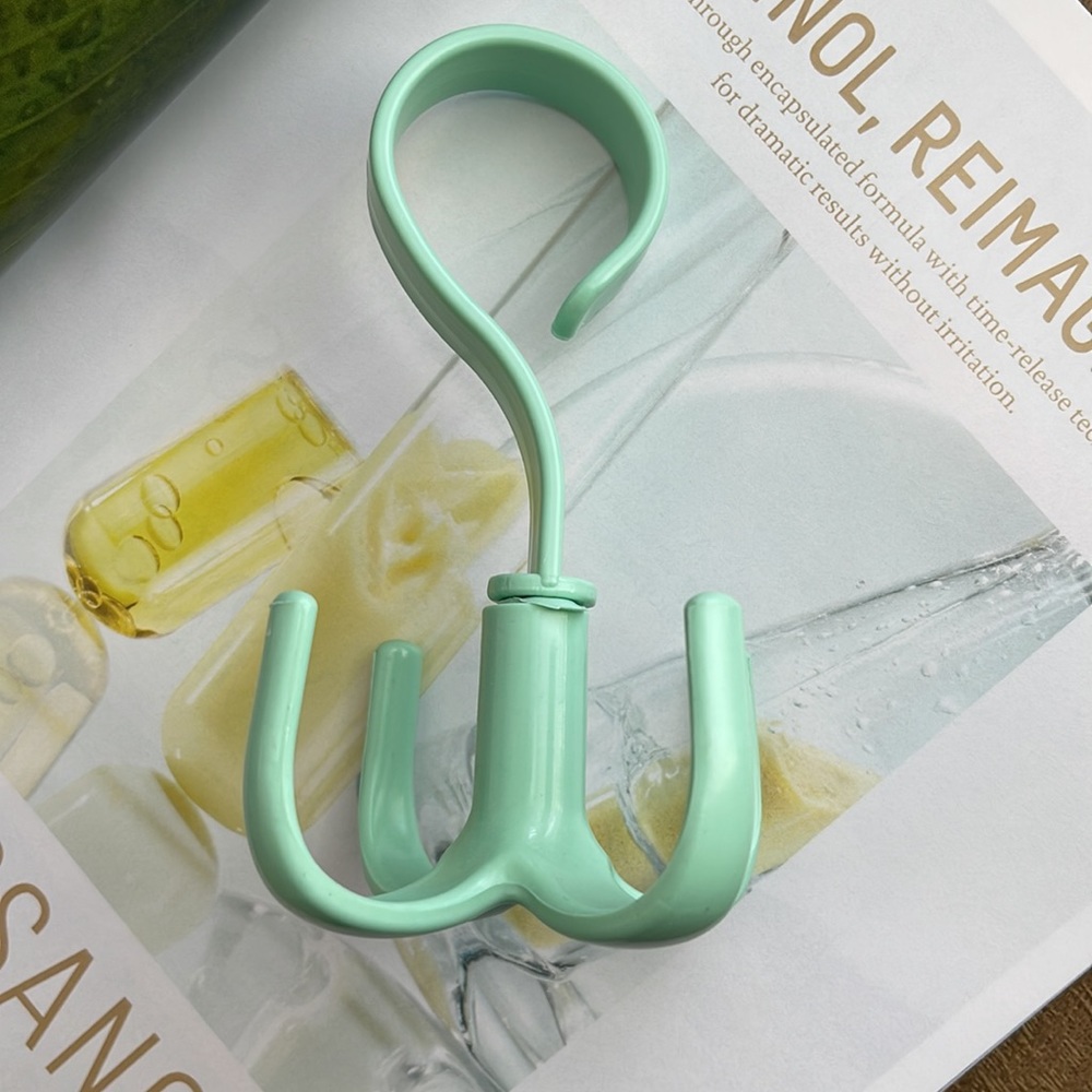 ✅ 5/$15 🆕 1Pc 360 Degree Rotating Coat Hook 4 Claw for Belt,Scarf Tie